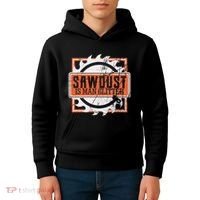 Sawdust Is Man Woodworking Or Carpenter Gift Kids Hoodie thumb 4