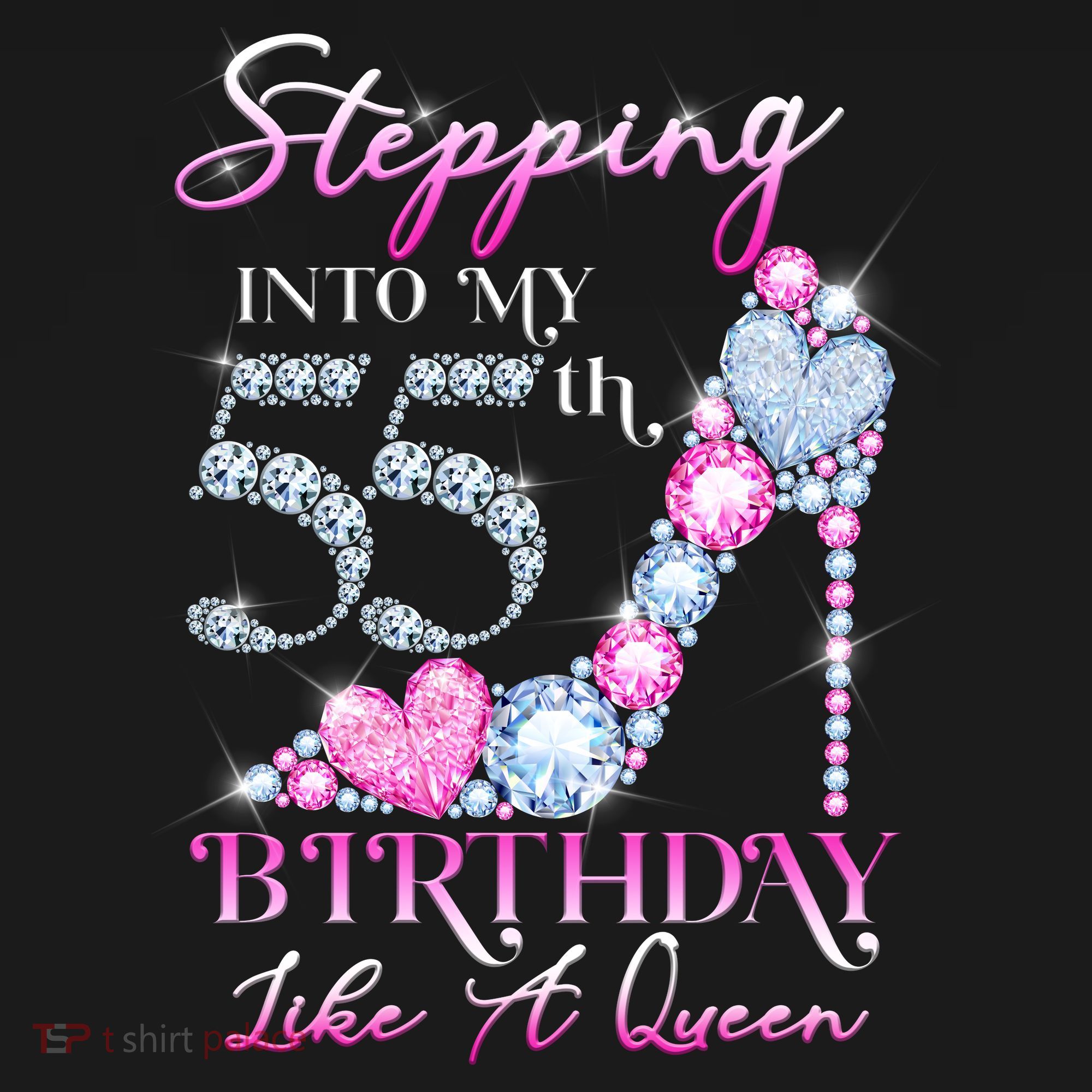 Stepping Into My 55th  Birthday Like A Queen Backpack
