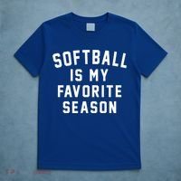Softball Is My Favorite Season Softball Sports Lover Funny Gift T-Shirt thumb 5