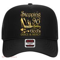 Stepping into my 90th birthday with God's grace & Mercy Hat thumb 0