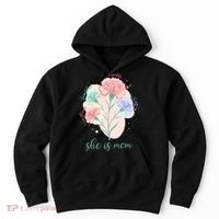 She Is Mom Mother's Day Gift Idea Family Hoodie thumb 0