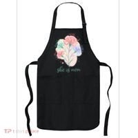 She Is Mom Mother's Day Gift Idea Family Apron thumb 0