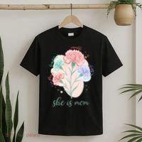 She Is Mom Mother's Day Gift Idea Family T-Shirt thumb 2