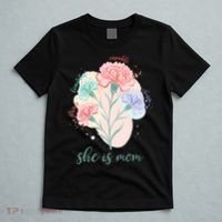 She Is Mom Mother's Day Gift Idea Family T-Shirt thumb 5