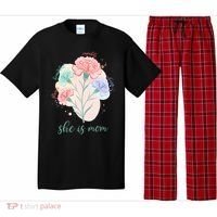 She Is Mom Mother's Day Gift Idea Family Pajama Set thumb 0