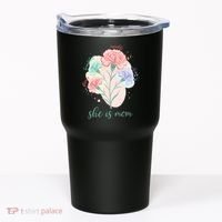 She Is Mom Mother's Day Gift Idea Family Tumbler thumb 0