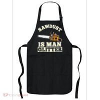 Sawdust Is Man Glitter I Chainsaw Lumberjack Tool Apron thumb 0