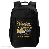 Stepping Into My March Birthday Women Shoes Bday Backpack thumb 0
