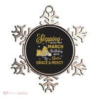 Stepping Into My March Birthday Women Shoes Bday Ornament thumb 0
