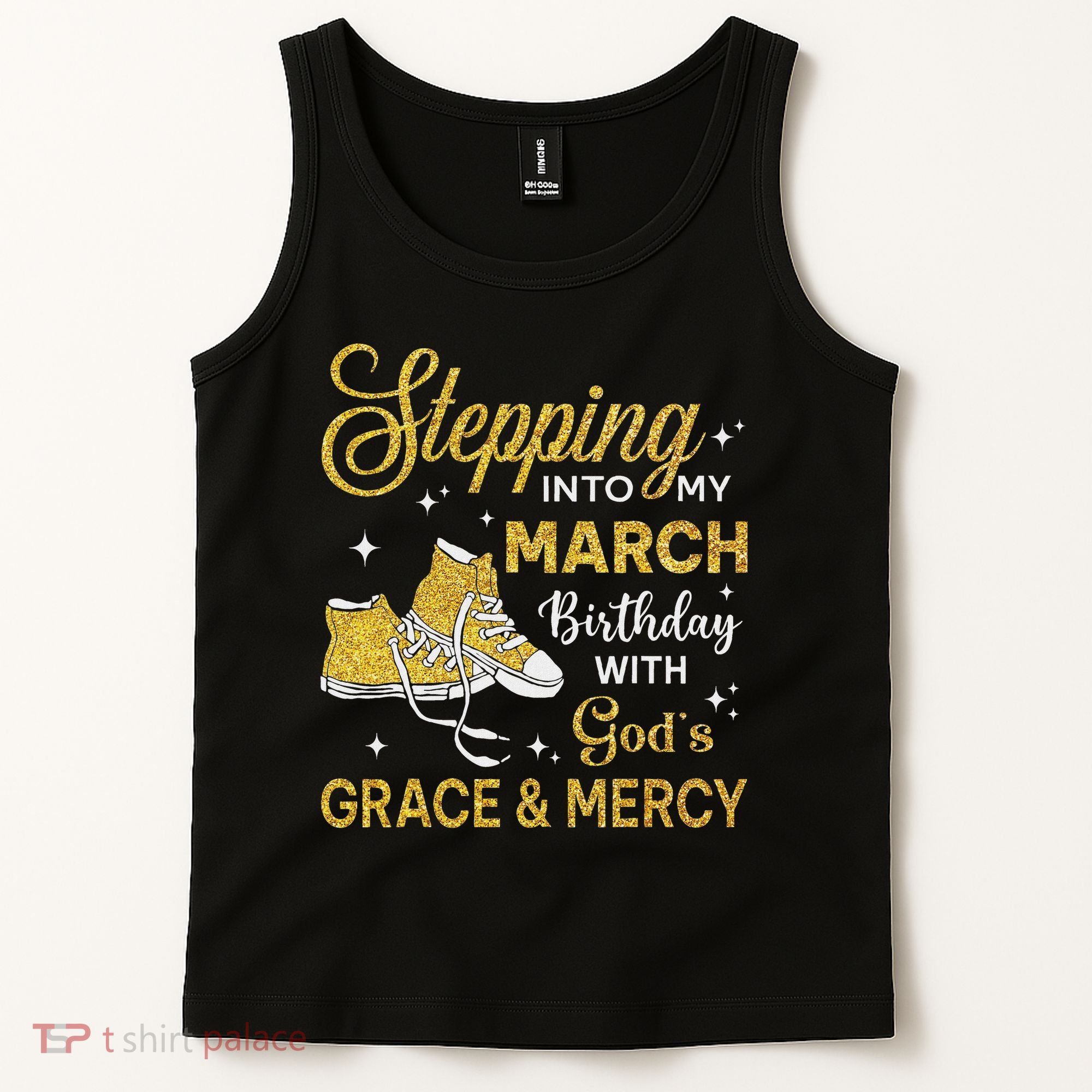 Stepping Into My March Birthday Women Shoes Bday Tank Top