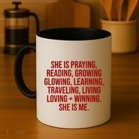 She Is Me Couples Marriage True Love Valentines Coffee Mug thumb 4