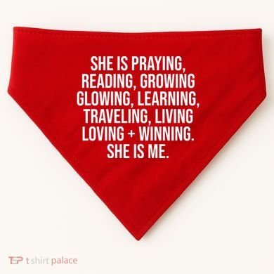 She Is Me Couples Marriage True Love Valentines USA-Made Doggie Bandana