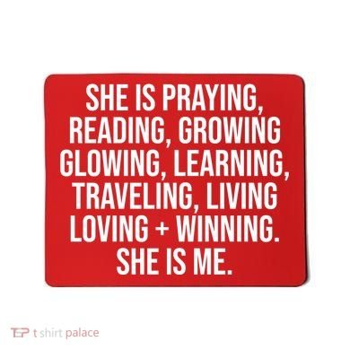 She Is Me Couples Marriage True Love Valentines Mousepad
