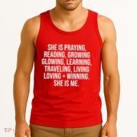 She Is Me Couples Marriage True Love Valentines Tank Top thumb 3