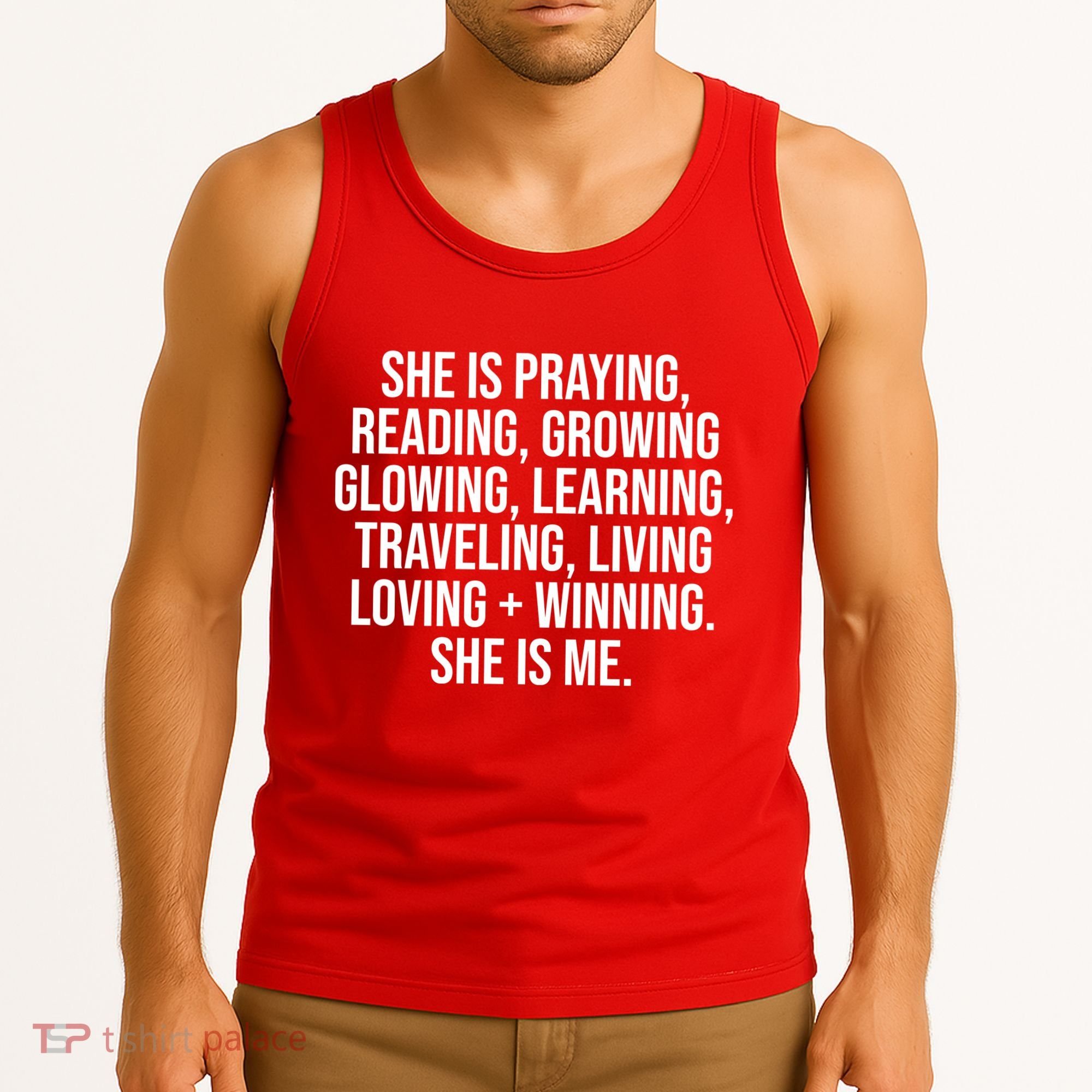 She Is Me Couples Marriage True Love Valentines Tank Top