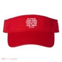 She Is Me Couples Marriage True Love Valentines Visor thumb 0