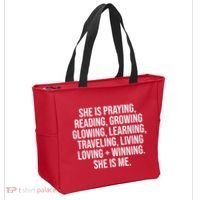 She Is Me Couples Marriage True Love Valentines Tote Bag thumb 2