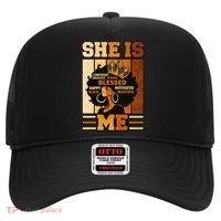 She Is Me Beautiful Blessed Melanin Queen Black History Hat thumb 0