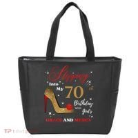 Stepping Into My 70th Birthday With God'S Grace And Mercy  Tote Bag thumb 0