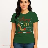 Stepping Into My 70th Birthday With God'S Grace And Mercy  Women's T-Shirt thumb 4