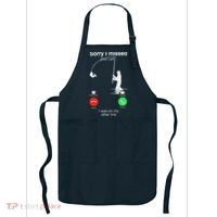 Sorry I Missed Your Call Was On Other Line Fishing Apron thumb 0