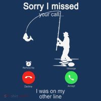 Sorry I Missed Your Call Was On Other Line Fishing Women's Hoodie thumb 2