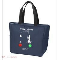 Sorry I Missed Your Call Was On Other Line Fishing Tote Bag thumb 3