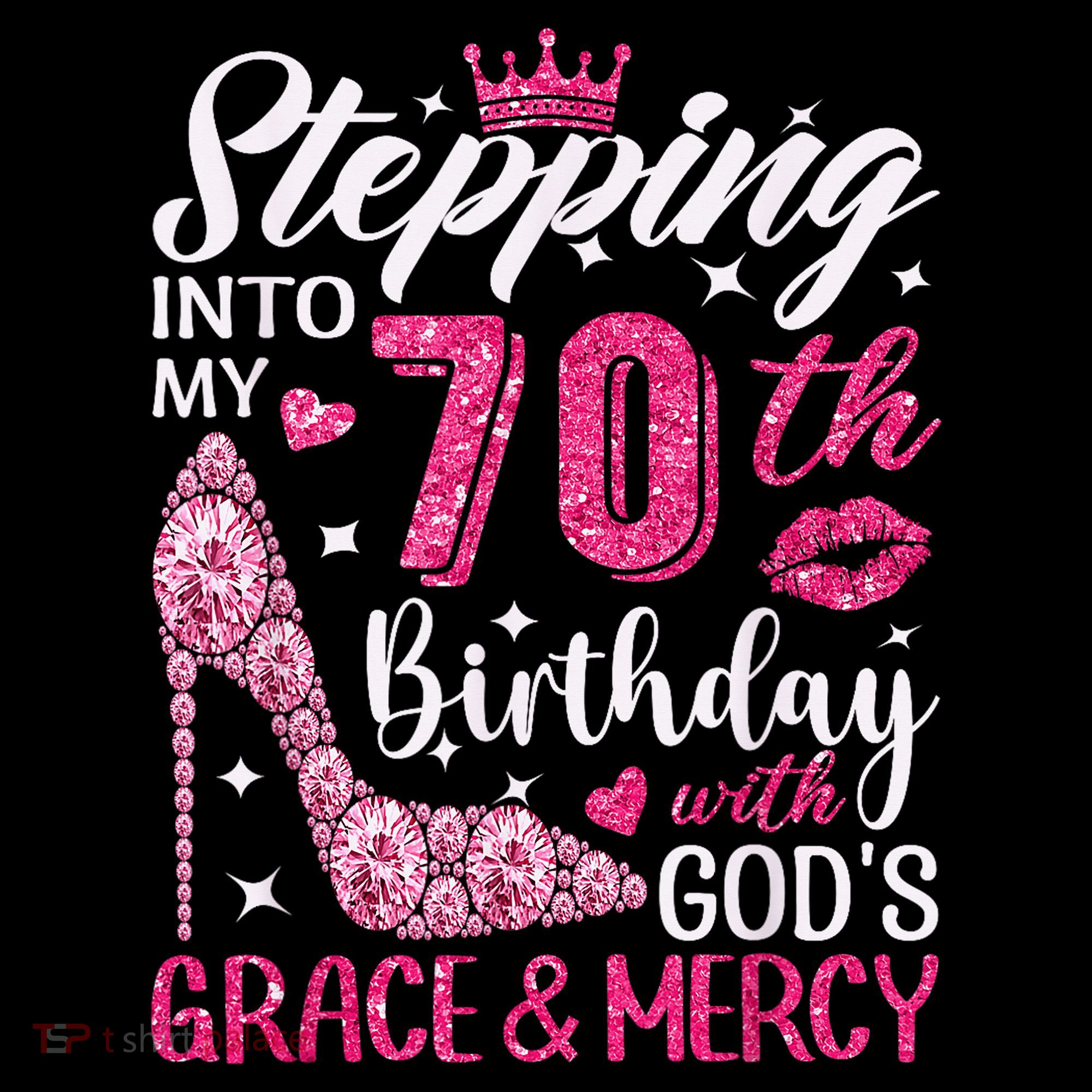 Stepping Into My 70th Birthday With Gods Grace And Mercy Coffee Mug