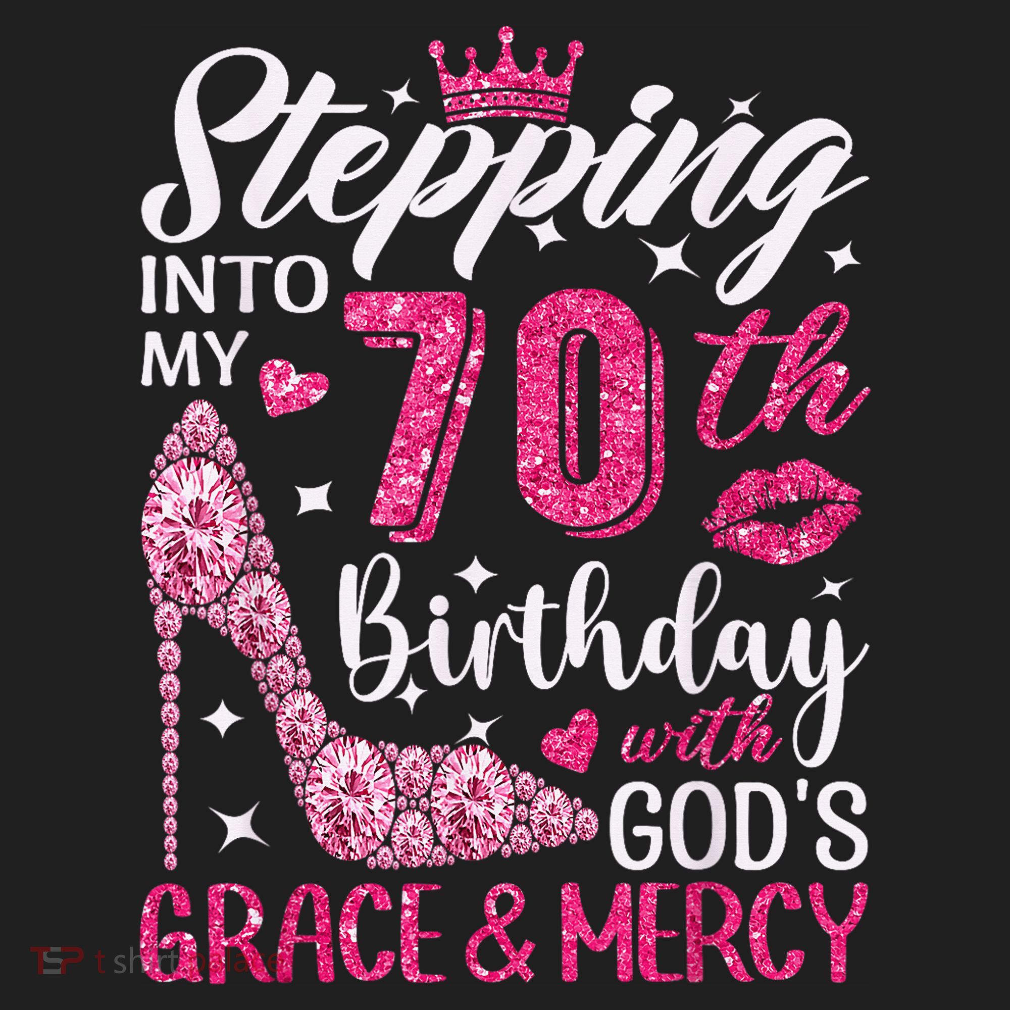 Stepping Into My 70th Birthday With Gods Grace And Mercy 15oz Campfire Ceramic Mug
