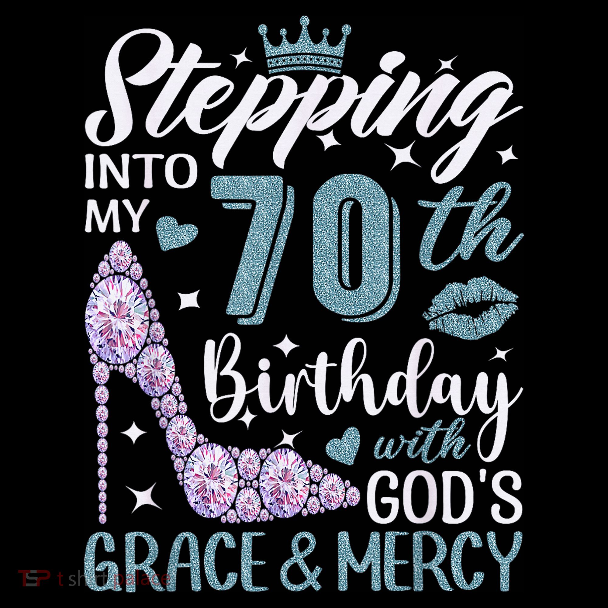 Stepping Into My 70th Birthday With Gods Grace And Mercy Coffee Mug