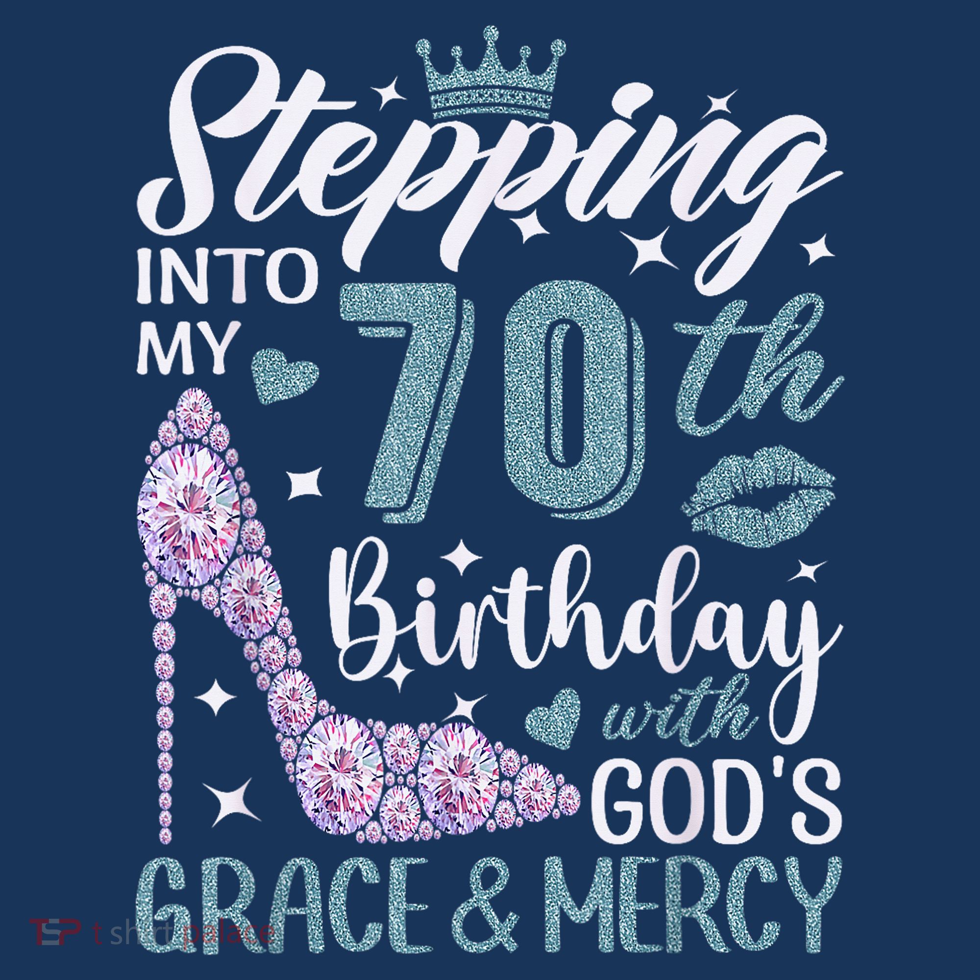 Stepping Into My 70th Birthday With Gods Grace And Mercy Mousepad