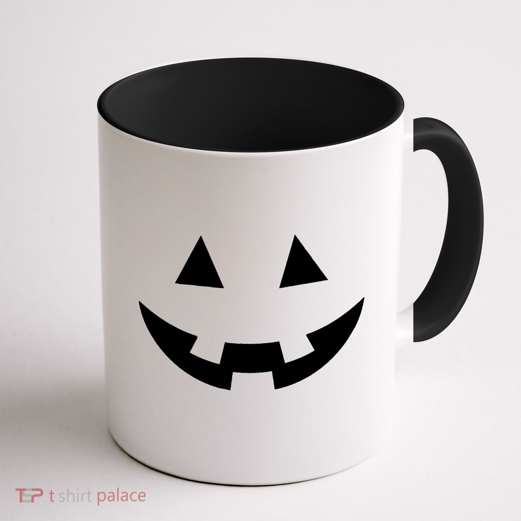 Simple Pumpkin Big Face Coffee Mug