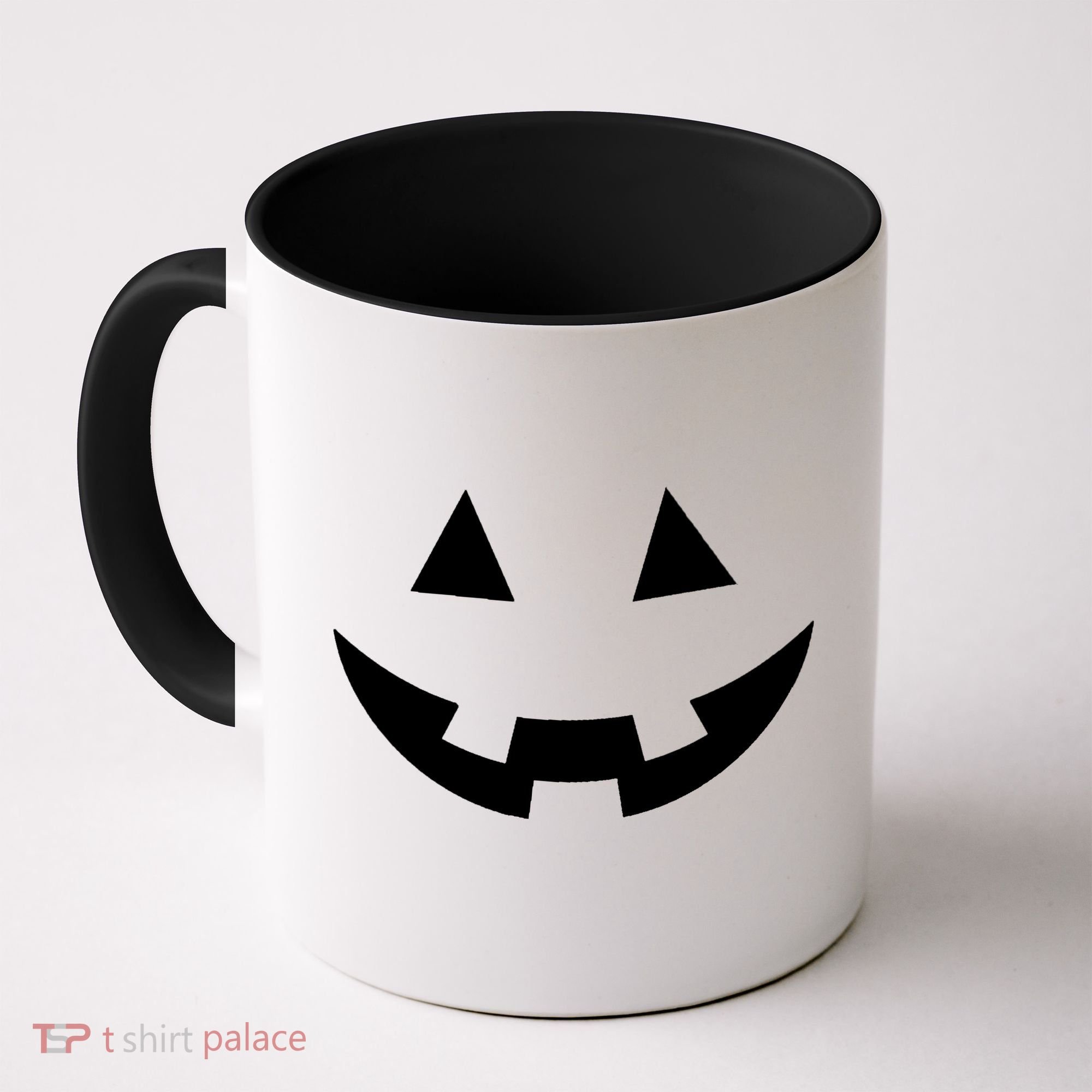 Simple Pumpkin Big Face Coffee Mug