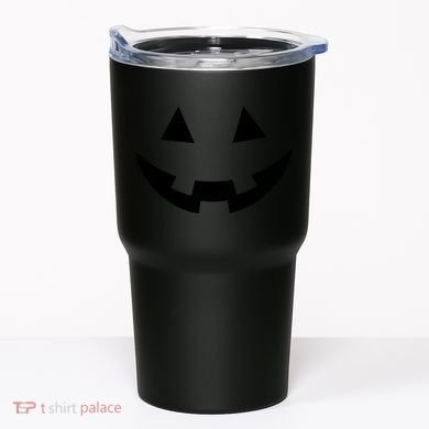 Simple Pumpkin Big Face Tumbler