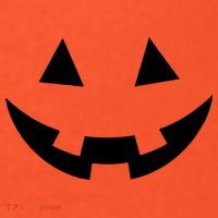 Simple Pumpkin Big Face Baby Bodysuit thumb 2