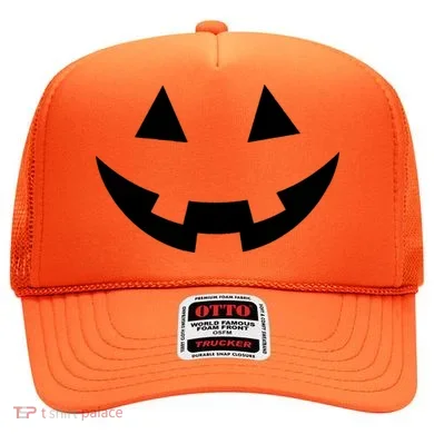 Simple Pumpkin Big Face Hat