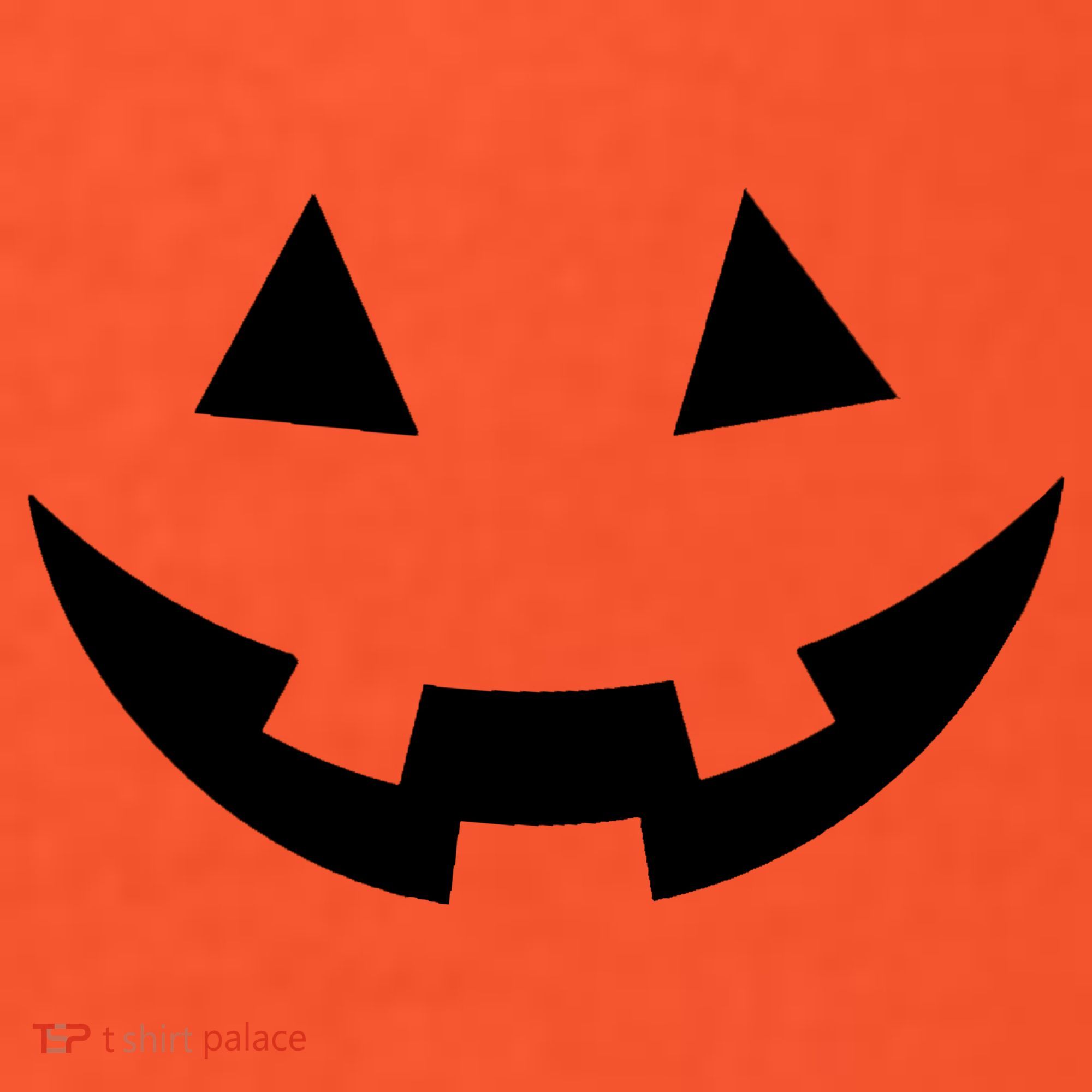 Simple Pumpkin Big Face Visor