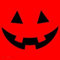 Simple Pumpkin Big Face Santa Hat thumb 1