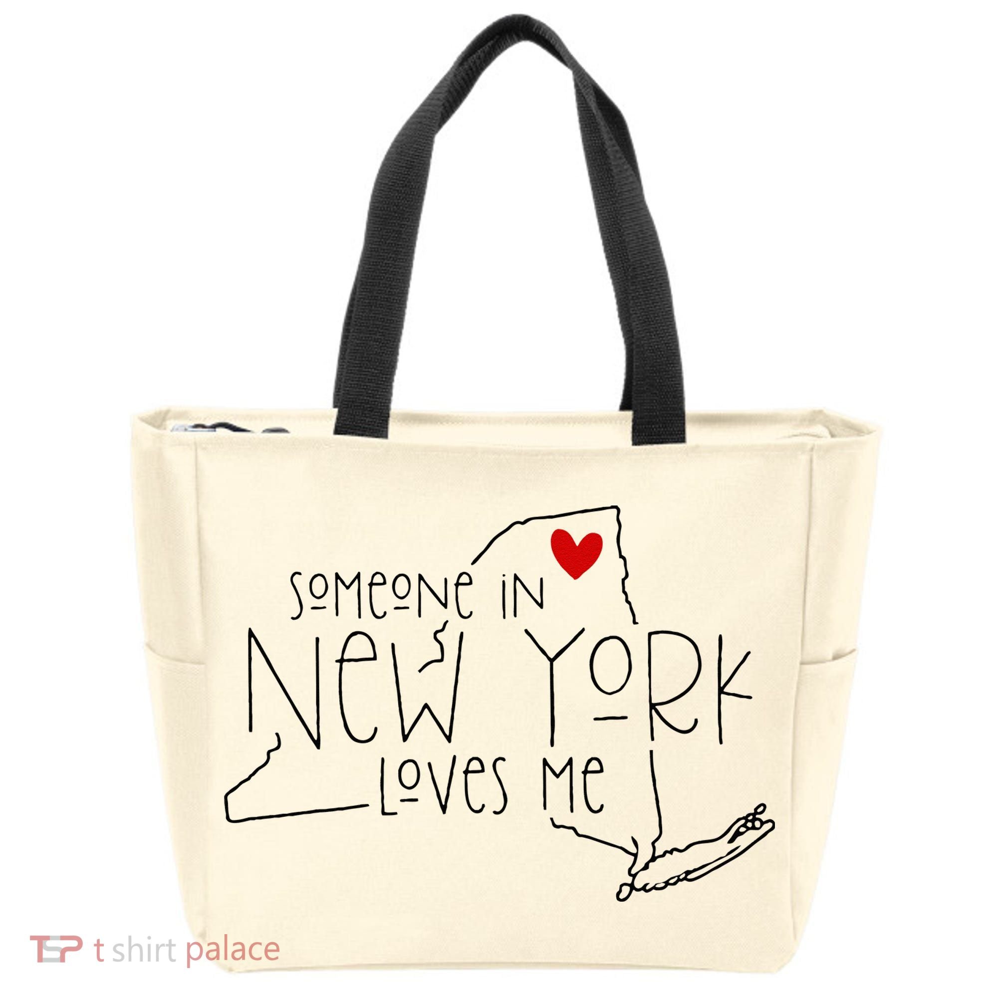 Someone In New York Loves Me Tote Bag