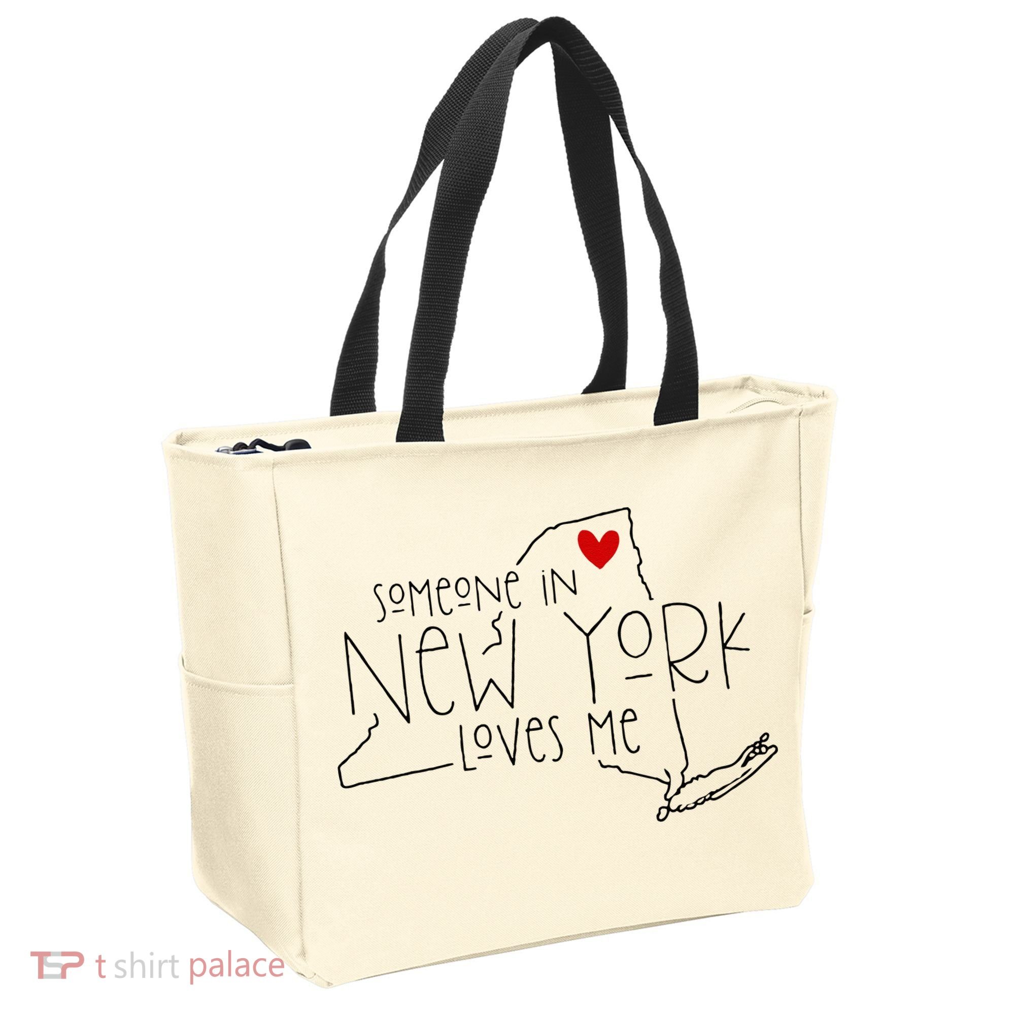 Someone In New York Loves Me Tote Bag