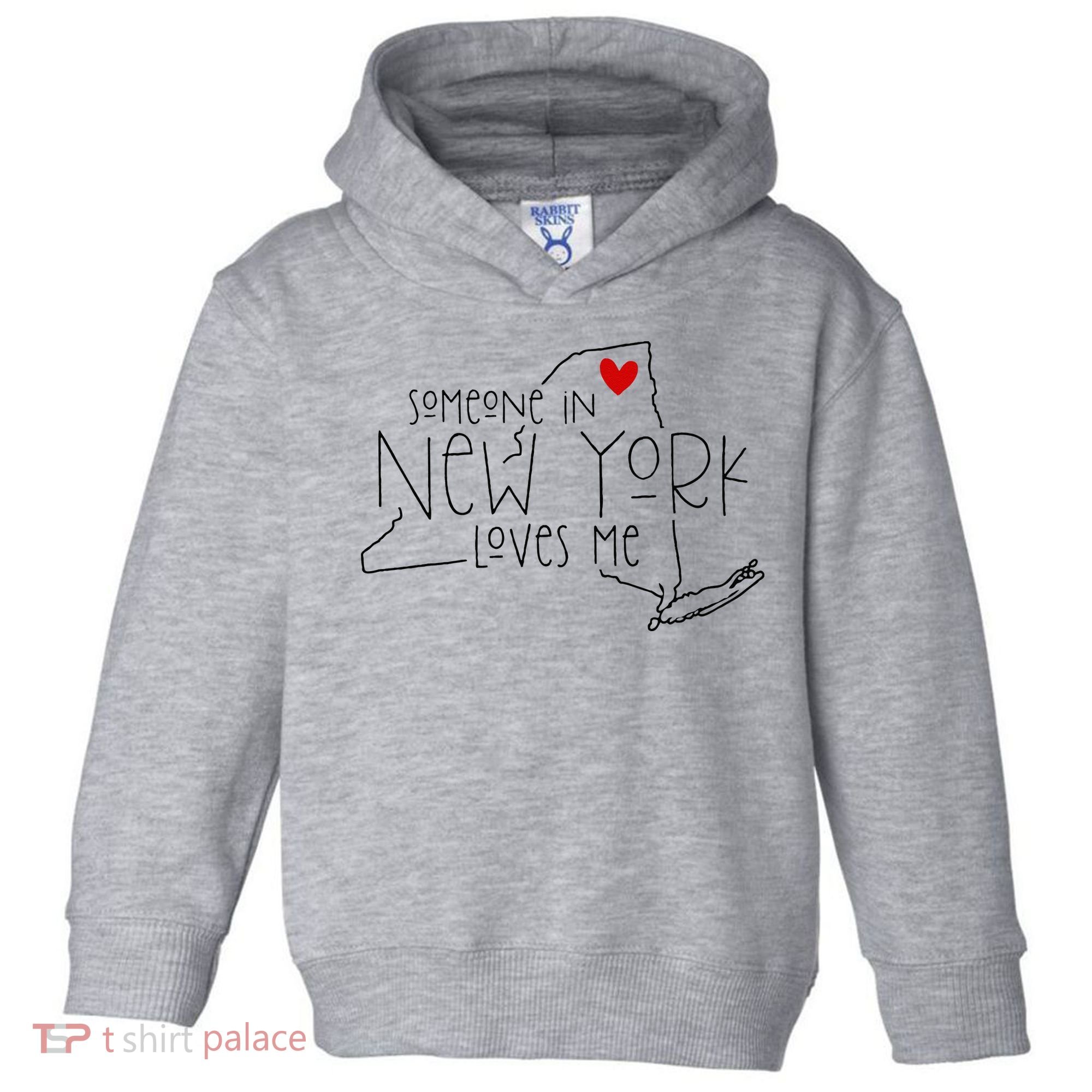 Someone In New York Loves Me Toddler Hoodie