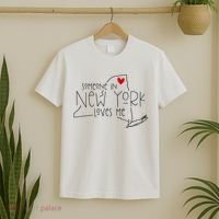 Someone In New York Loves Me T-Shirt thumb 2