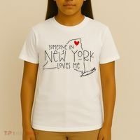 Someone In New York Loves Me T-Shirt thumb 4