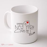 Someone In New York Loves Me Coffee Mug thumb 0