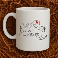 Someone In New York Loves Me Coffee Mug thumb 2