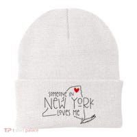 Someone In New York Loves Me Beanie thumb 0