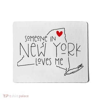Someone In New York Loves Me Mousepad