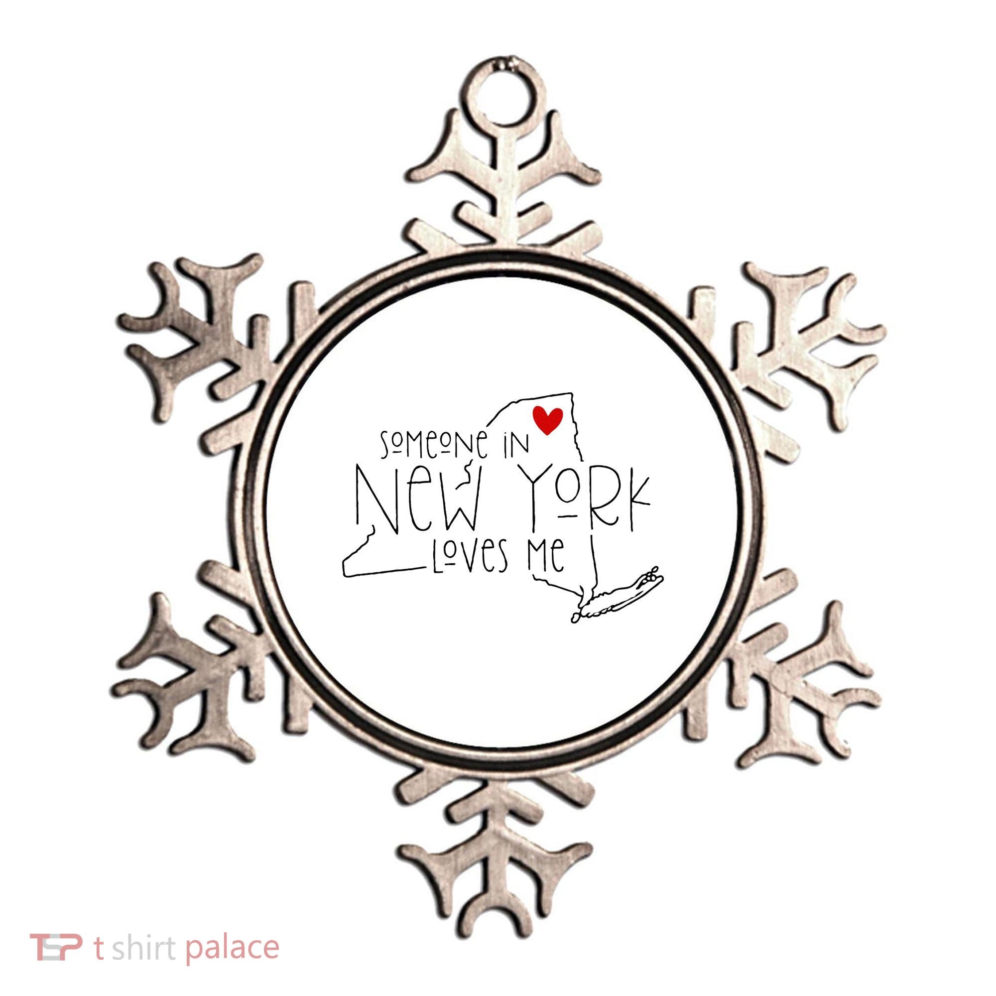 Someone In New York Loves Me Ornament