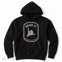 Send It No Victory Without Sacrifice Hoodie thumb 0