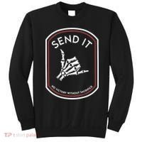 Send It No Victory Without Sacrifice Sweatshirt thumb 0